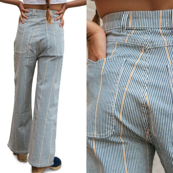 IMPERFECTS Wide Leg Olah Twill Pants - Picture 3 of 4